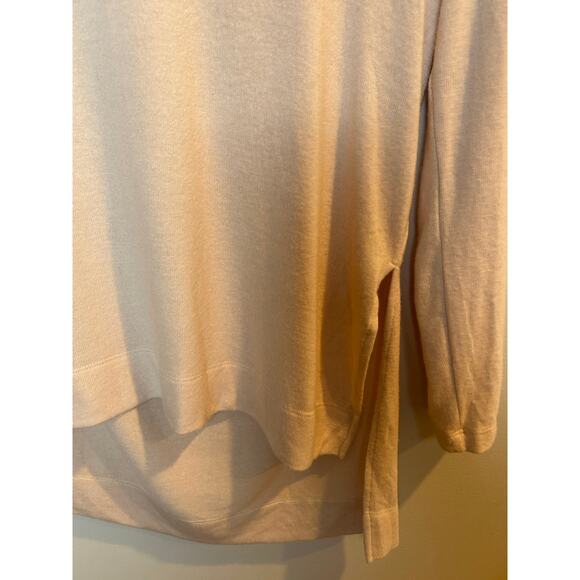 Michael Stars Large Tan Neutral Tunic With Hood Travel Stockholm - Picture 2 of 10